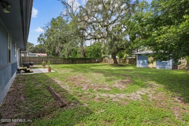 Affordable turn key home situated on nice lot w/circular on Palatka Golf Club in Florida - for sale on GolfHomes.com, golf home, golf lot