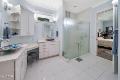 CUSTOM LAKE FRONT HOME WITH PRIVATE DOCK, BOATHOUSE FEATURING 6K on Sharks Tooth Golf Club in Florida - for sale on GolfHomes.com, golf home, golf lot