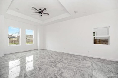 This beautiful new construction 3 bed 2 bath offers 1,760 sq ft on Los Lagos Golf Club in Texas - for sale on GolfHomes.com, golf home, golf lot