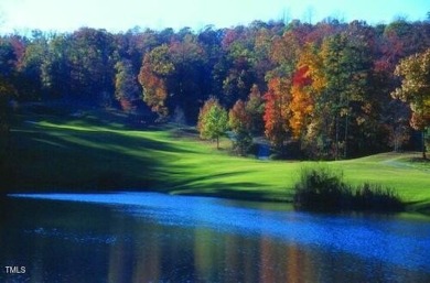 Gorgeous estate lot providing distance views that capture on Governors Club in North Carolina - for sale on GolfHomes.com, golf home, golf lot