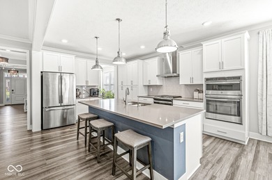 Welcome to effortless luxury living - a sophisticated Lennar on Pebble Brook Golf Course - North in Indiana - for sale on GolfHomes.com, golf home, golf lot