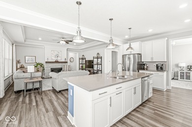 Welcome to effortless luxury living - a sophisticated Lennar on Pebble Brook Golf Course - North in Indiana - for sale on GolfHomes.com, golf home, golf lot