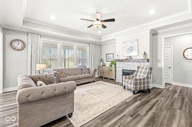 Welcome to effortless luxury living - a sophisticated Lennar on Pebble Brook Golf Course - North in Indiana - for sale on GolfHomes.com, golf home, golf lot