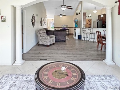 This luxury villa features an open floor plan boasting vaulted on Birch Creek Golf Club in Missouri - for sale on GolfHomes.com, golf home, golf lot