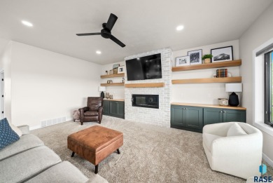 Experience luxury living in this beautiful two-story walkout on Willow Run Golf Course in South Dakota - for sale on GolfHomes.com, golf home, golf lot