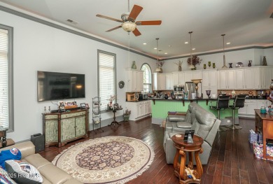 Gorgeous custom home built by award winning Carrell Homes.  This on Ocean Ridge Plantation in North Carolina - for sale on GolfHomes.com, golf home, golf lot