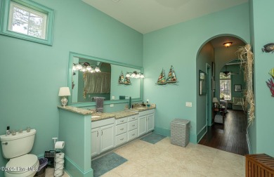 Gorgeous custom home built by award winning Carrell Homes.  This on Ocean Ridge Plantation in North Carolina - for sale on GolfHomes.com, golf home, golf lot
