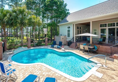 Gorgeous custom home built by award winning Carrell Homes.  This on Ocean Ridge Plantation in North Carolina - for sale on GolfHomes.com, golf home, golf lot