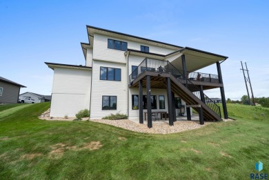 Experience luxury living in this beautiful two-story walkout on Willow Run Golf Course in South Dakota - for sale on GolfHomes.com, golf home, golf lot