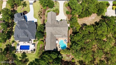 Gorgeous custom home built by award winning Carrell Homes.  This on Ocean Ridge Plantation in North Carolina - for sale on GolfHomes.com, golf home, golf lot