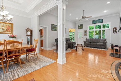 Welcome to this stunning 4-bedroom, 3.5-bath home perfectly on Fox Den Country Club in North Carolina - for sale on GolfHomes.com, golf home, golf lot