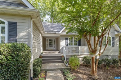 Enjoy the ease of one-level living in this inviting golf-front on Lake Monticello Golf Course in Virginia - for sale on GolfHomes.com, golf home, golf lot