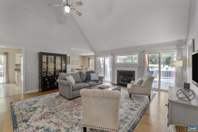 Enjoy the ease of one-level living in this inviting golf-front on Lake Monticello Golf Course in Virginia - for sale on GolfHomes.com, golf home, golf lot