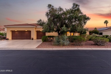 Experience breathtaking mountain and golf course views from this on Corte Bella Golf Club in Arizona - for sale on GolfHomes.com, golf home, golf lot