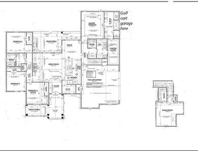 Perfectly sized with every upscale finish, this new home on Harbor Club Golf and Country Club in Georgia - for sale on GolfHomes.com, golf home, golf lot