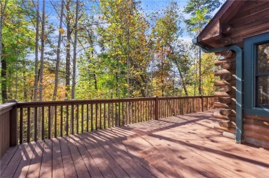 Welcome home to your new cabin nestled among trees backing up to on The Rock At Jocassee in South Carolina - for sale on GolfHomes.com, golf home, golf lot