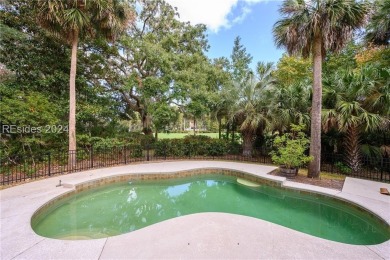 Enjoy views of Magnolia #5 green/lagoon from your main living on Callawassie Island Club in South Carolina - for sale on GolfHomes.com, golf home, golf lot