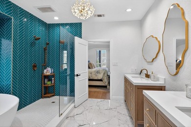 Lake LBJ waterfront living in Horseshoe Bay with two private on Slick Rock Golf Course - Horseshoe Bay in Texas - for sale on GolfHomes.com, golf home, golf lot