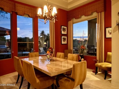 VIEWS, VIEWS, VIEWS!  Commanding golf, mountain & sunset views on Legend Trail Golf Club in Arizona - for sale on GolfHomes.com, golf home, golf lot