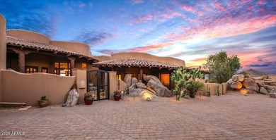 Nestled in a prestigious gated community, this meticulously on Troon North Golf Club  in Arizona - for sale on GolfHomes.com, golf home, golf lot