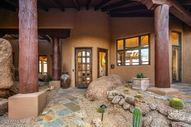Nestled in a prestigious gated community, this meticulously on Troon North Golf Club  in Arizona - for sale on GolfHomes.com, golf home, golf lot