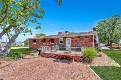 A rare offering, this traditional brick 4 bedroom, 2 bath home on The Links At Brigantine Beach in New Jersey - for sale on GolfHomes.com, golf home, golf lot