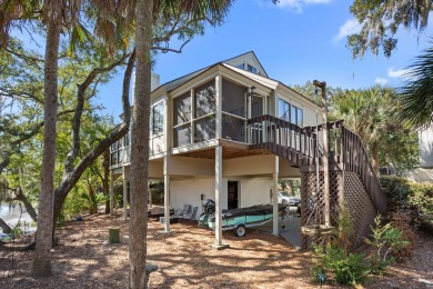 Discover coastal charm in this beautifully updated two-bedroom on The Seabrook Island Club in South Carolina - for sale on GolfHomes.com, golf home, golf lot