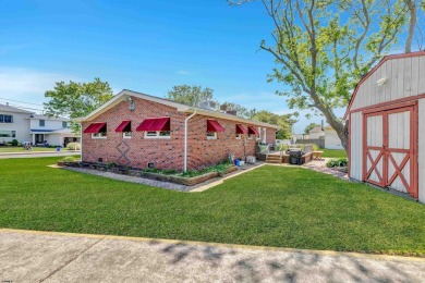 A rare offering, this traditional brick 4 bedroom, 2 bath home on The Links At Brigantine Beach in New Jersey - for sale on GolfHomes.com, golf home, golf lot