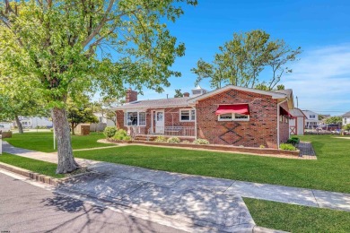 A rare offering, this traditional brick 4 bedroom, 2 bath home on The Links At Brigantine Beach in New Jersey - for sale on GolfHomes.com, golf home, golf lot