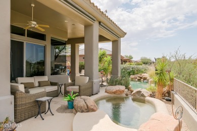 VIEWS, VIEWS, VIEWS!  Commanding golf, mountain & sunset views on Legend Trail Golf Club in Arizona - for sale on GolfHomes.com, golf home, golf lot