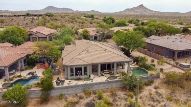 VIEWS, VIEWS, VIEWS!  Commanding golf, mountain & sunset views on Legend Trail Golf Club in Arizona - for sale on GolfHomes.com, golf home, golf lot