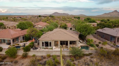 VIEWS, VIEWS, VIEWS!  Commanding golf, mountain & sunset views on Legend Trail Golf Club in Arizona - for sale on GolfHomes.com, golf home, golf lot