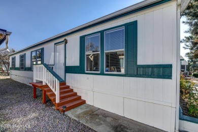 Welcome to this fully furnished, well-maintained double wide on Quail Wood Greens Golf Course in Arizona - for sale on GolfHomes.com, golf home, golf lot