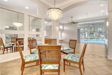 This beautiful MAINTENANCE FREE pool home sits right on the 2nd on Plantation Golf and Country Club in Florida - for sale on GolfHomes.com, golf home, golf lot