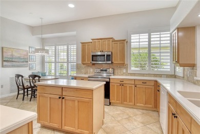 This beautiful MAINTENANCE FREE pool home sits right on the 2nd on Plantation Golf and Country Club in Florida - for sale on GolfHomes.com, golf home, golf lot