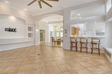 This beautiful MAINTENANCE FREE pool home sits right on the 2nd on Plantation Golf and Country Club in Florida - for sale on GolfHomes.com, golf home, golf lot