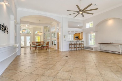 This beautiful MAINTENANCE FREE pool home sits right on the 2nd on Plantation Golf and Country Club in Florida - for sale on GolfHomes.com, golf home, golf lot