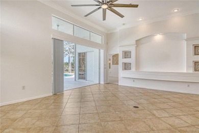 This beautiful MAINTENANCE FREE pool home sits right on the 2nd on Plantation Golf and Country Club in Florida - for sale on GolfHomes.com, golf home, golf lot