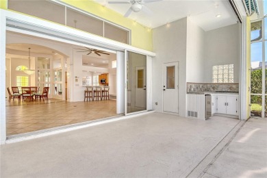 This beautiful MAINTENANCE FREE pool home sits right on the 2nd on Plantation Golf and Country Club in Florida - for sale on GolfHomes.com, golf home, golf lot