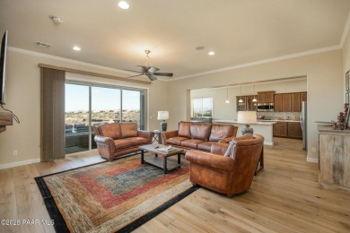 Stunning Golf and Mountain Views! A thoughtfully designed open on Prescott Lakes Golf and Country Club in Arizona - for sale on GolfHomes.com, golf home, golf lot