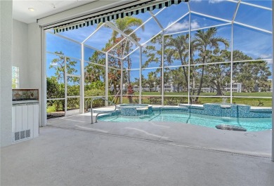 This beautiful MAINTENANCE FREE pool home sits right on the 2nd on Plantation Golf and Country Club in Florida - for sale on GolfHomes.com, golf home, golf lot