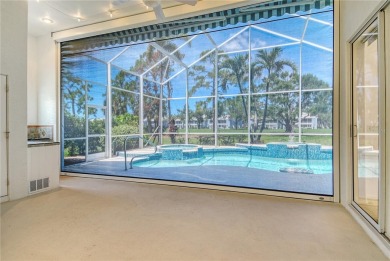This beautiful MAINTENANCE FREE pool home sits right on the 2nd on Plantation Golf and Country Club in Florida - for sale on GolfHomes.com, golf home, golf lot