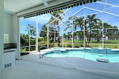 This beautiful MAINTENANCE FREE pool home sits right on the 2nd on Plantation Golf and Country Club in Florida - for sale on GolfHomes.com, golf home, golf lot