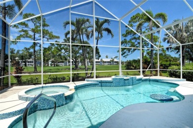 This beautiful MAINTENANCE FREE pool home sits right on the 2nd on Plantation Golf and Country Club in Florida - for sale on GolfHomes.com, golf home, golf lot