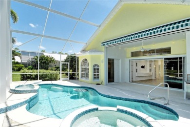 This beautiful MAINTENANCE FREE pool home sits right on the 2nd on Plantation Golf and Country Club in Florida - for sale on GolfHomes.com, golf home, golf lot