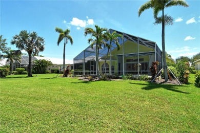 This beautiful MAINTENANCE FREE pool home sits right on the 2nd on Plantation Golf and Country Club in Florida - for sale on GolfHomes.com, golf home, golf lot