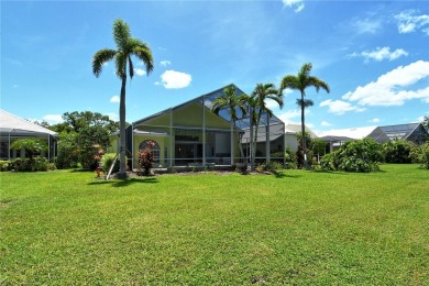 This beautiful MAINTENANCE FREE pool home sits right on the 2nd on Plantation Golf and Country Club in Florida - for sale on GolfHomes.com, golf home, golf lot
