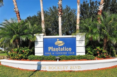 This beautiful MAINTENANCE FREE pool home sits right on the 2nd on Plantation Golf and Country Club in Florida - for sale on GolfHomes.com, golf home, golf lot