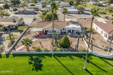 Welcome to your desert oasis in the heart of Queen Valley! This on Queen Valley Golf Course in Arizona - for sale on GolfHomes.com, golf home, golf lot
