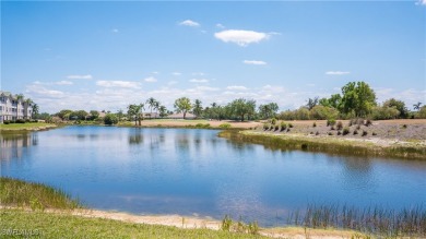 Awesome view across a large lake to the golf course from this on Legends Golf and Country Club in Florida - for sale on GolfHomes.com, golf home, golf lot